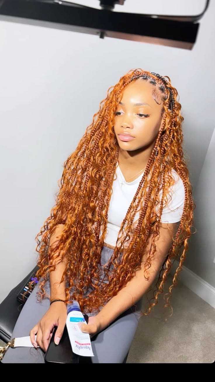 Long Boho Braids