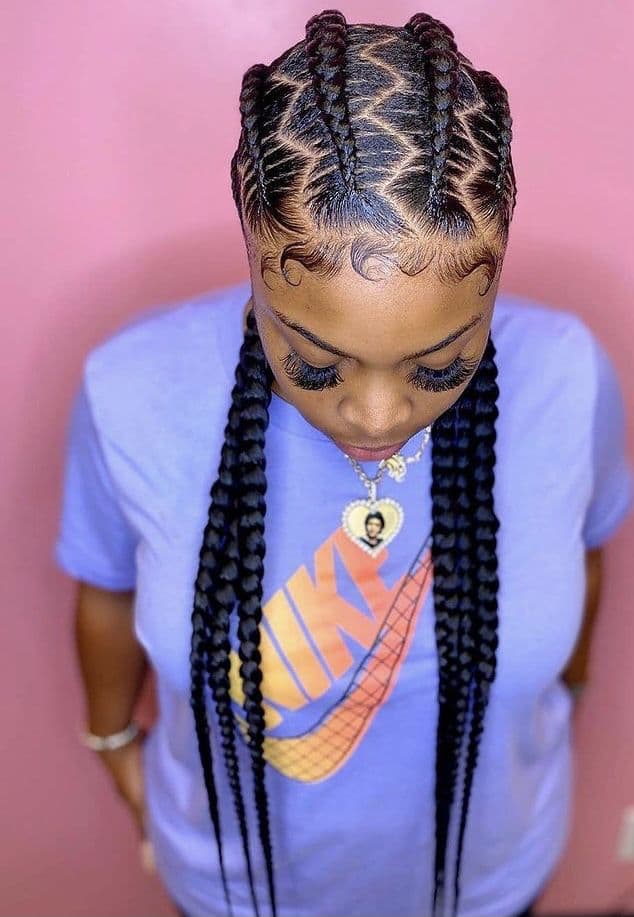 Stitched Cornrows