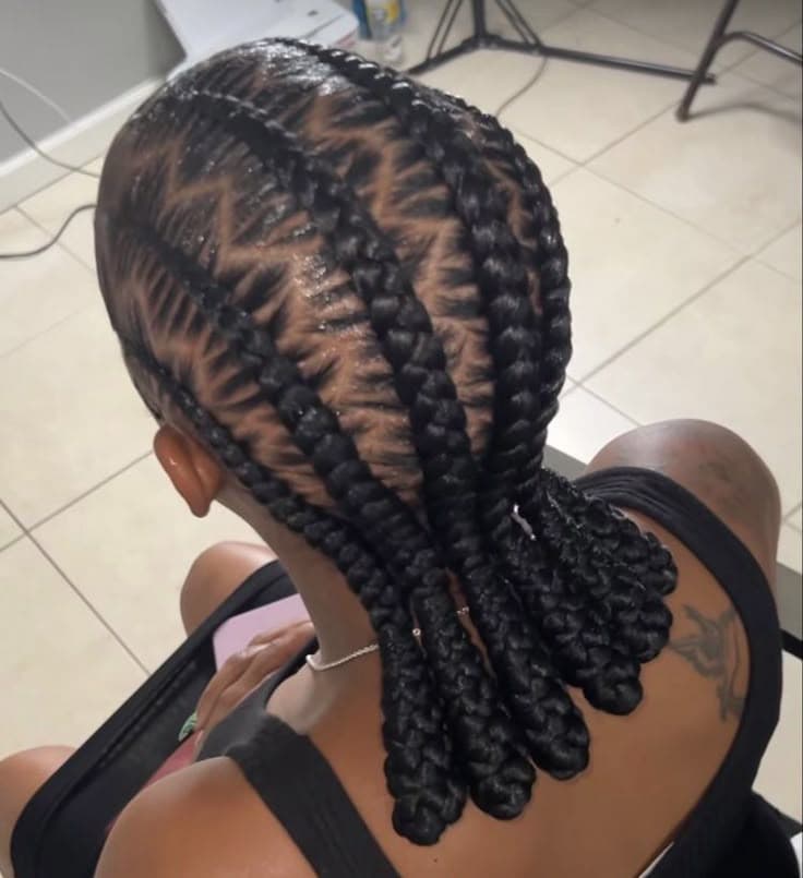 Stitched Cornrows