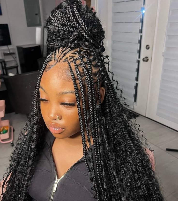 Flip Over Braids