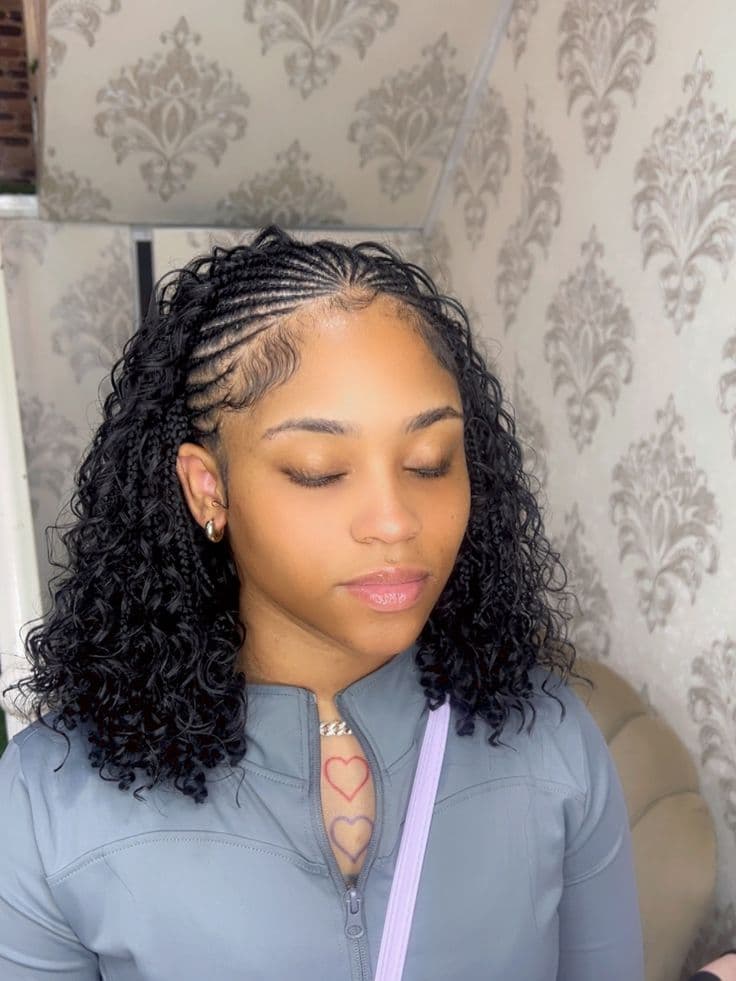 Chic Bob Fulani Braids