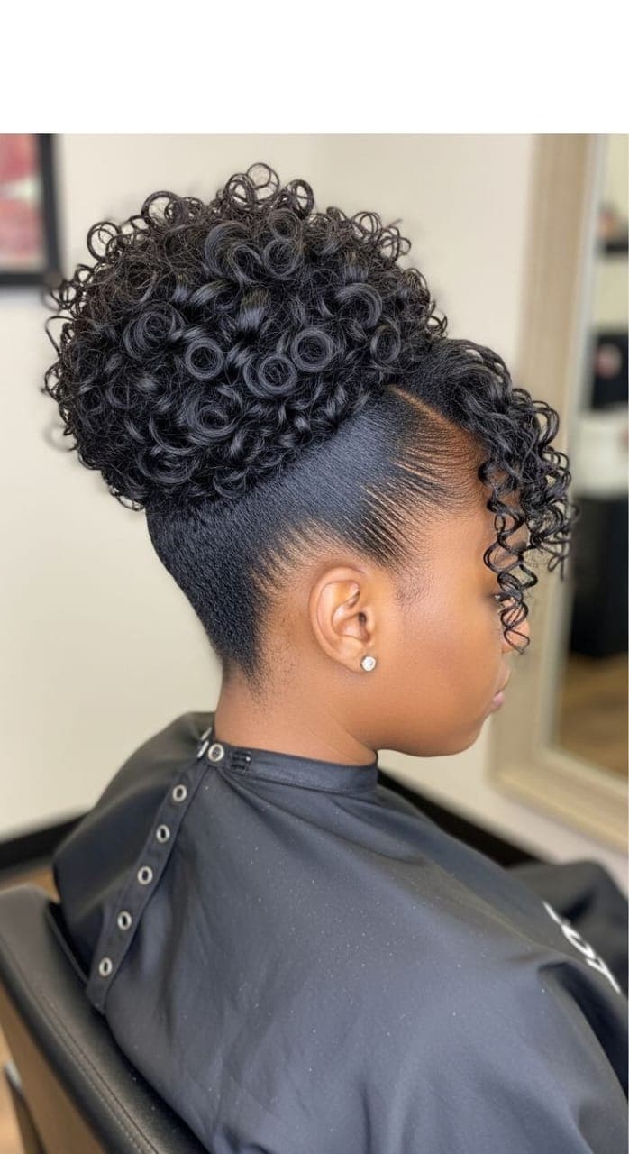 Gel Styling With Extension