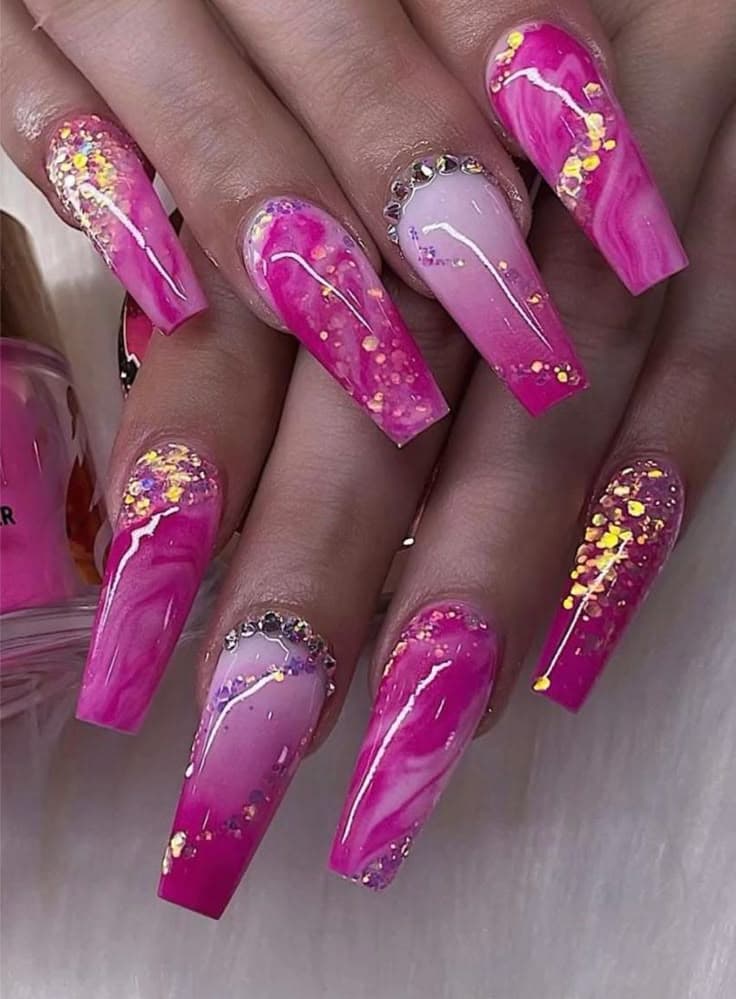 Marble Nails