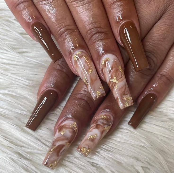 Marble Nails