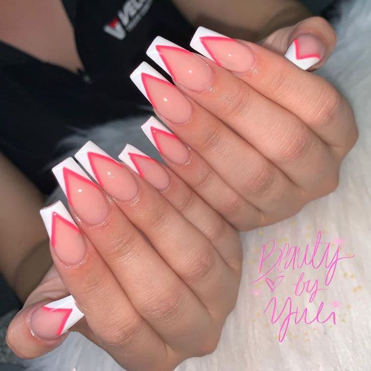 V-French Nails