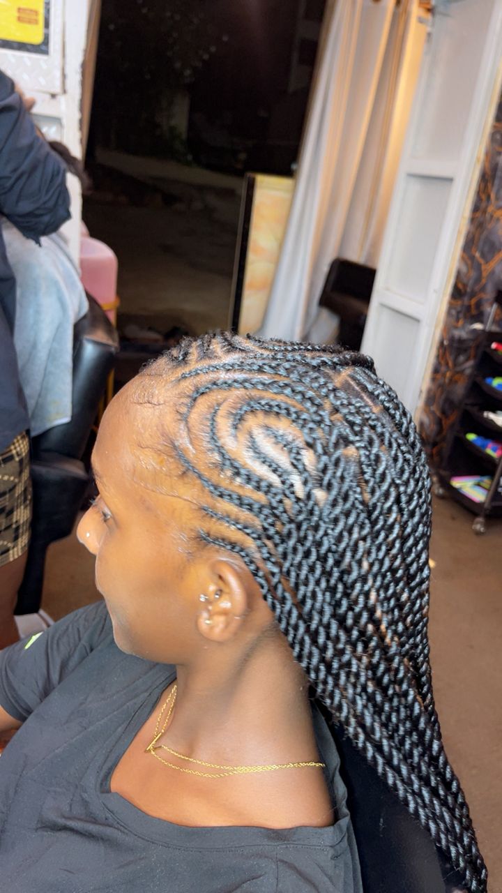 Styled Cornrows